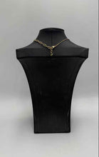 Load image into Gallery viewer, Authentic Swarovski Women's Gold Tone Crystal Accent Heart Necklace
