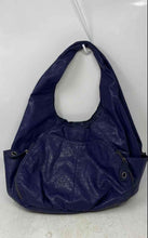 Load image into Gallery viewer, Bueno Womens Purple Croc Embossed Faux Leather Inner Pocket Zip Top Shoulder Bag
