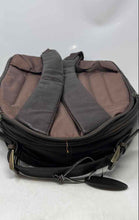 Load image into Gallery viewer, G.H. Bass &amp; Co. Womens Dark Brown Adjustable Strap Shoulder Backpack

