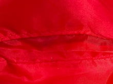Load image into Gallery viewer, Jimmy Choo Parfums Womens Red Glitter Chain Strap Flap Over Lined Crossbody Bag
