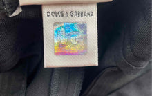 Load image into Gallery viewer, Authentic Dolce &amp; Gabbana Womens Black Flat Front Trouser Pants Size EUR 38/52
