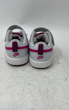 Load image into Gallery viewer, Nike Boys Court Borough Low 2 BQ5453-015 White Pink Sneaker Shoes Size 6C
