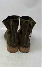 Load image into Gallery viewer, Antonio de Faria Womens Mila Dark Green Suede Round Toe Ankle Boots Size 7.5
