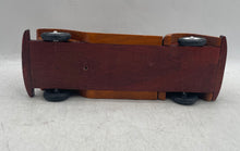 Load image into Gallery viewer, Antique Brown Silver Wheels Wooden Handcrafted Home Decorative Classic Car
