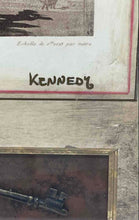 Load image into Gallery viewer, Bombay Company Architectural Etchings with Keys Decorative Wall Art Print

