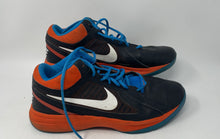 Load image into Gallery viewer, Nike Mens The Overplay VIII 637382-002 Black Orange Basketball Shoes Size 12.5
