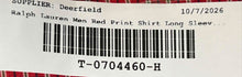 Load image into Gallery viewer, Ralph Lauren Mens Yarmouth Red Plaid Print Long Sleeve Dress Shirt Size 15.5
