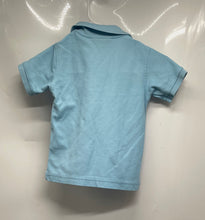 Load image into Gallery viewer, Psycho Bunny Boys Light Blue Cotton Short Sleeve Collared Polo Shirt Size XXS
