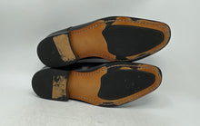 Load image into Gallery viewer, Gifennse Mens Black Leather Round Toe Lace-Up Oxford Dress Shoes Size 10
