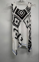 Load image into Gallery viewer, Desigual Womens Multicolor Printed Sleeveless Asymmetrical Tunic Top Size M
