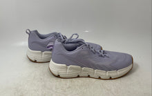 Load image into Gallery viewer, Crane Womens Purple Low Top Round Toe Lace-Up Sneaker Shoes Size 8
