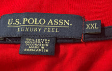 Load image into Gallery viewer, U.S. Polo Assn. Mens Red Cotton Short Sleeve Luxury Feel Polo Shirt Size XXL
