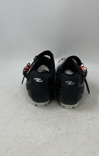 Load image into Gallery viewer, Zol Womens Trail Plus Black White 4 Bolt Mountain Cycling Shoes Size 7
