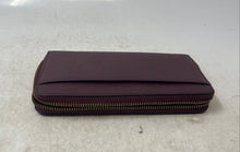 Load image into Gallery viewer, Kate Spade Womens Burgundy Saffiano Leather Continental Zip-Around Wallet
