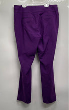 Load image into Gallery viewer, 7th Avenue Design Studio New York &amp; Company Womens Purple Dress Pants Size 10
