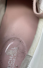 Load image into Gallery viewer, Michael Kors Womens Codie White And Pink Lace-Up Sneakers Shoes Size 10

