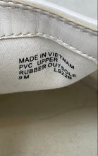 Load image into Gallery viewer, Michael Kors Womens Keaton White Gray Monogram Slip-On Sneakers Shoes Size 9M
