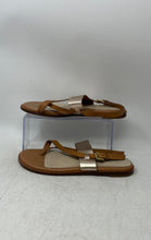Load image into Gallery viewer, Cole Haan Womens G.OS Anica Beige Leather Buckle Thong Sandals Size 8.5B
