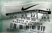 Load image into Gallery viewer, Nike Mens Air Max LeBron 10 Low 579765-300 Green Lace-Up Sneaker Shoes Size 10.5

