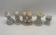 Load image into Gallery viewer, Lot Of 5 Pcs Precious Moments Ceramic Home Decor Collectible Figurine
