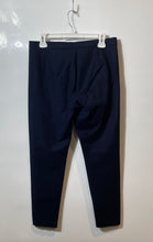 Load image into Gallery viewer, Banana Republic Womens Blue Pull On Straight Leg Flat Front Ankle Pants Size 10
