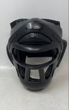 Load image into Gallery viewer, Black Sparring Training Protective Boxing Helmet With Face Cage Size S
