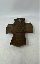 Load image into Gallery viewer, Cast Metal Aluminum Ancient Style Collectible Hanging Crucifix Ornate Cross
