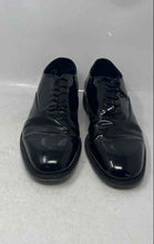 Load image into Gallery viewer, Stanley Blacker Mens Couture Black Leather Lace-Up Oxford Dress Shoes Size 11
