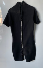 Load image into Gallery viewer, Body Glove Mens Black Short Sleeve Scuba Diving Back Zipper Shorty Wetsuit Sz L
