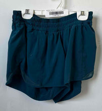 Load image into Gallery viewer, Lululemon Womens Teal Elastic Waist Activewear Athletic Shorts Size 8
