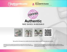Load image into Gallery viewer, Authentic Nike Kids Jordan 1 Mid SE White Blue Sneaker Shoes Size 10C
