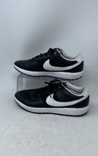 Load image into Gallery viewer, Nike Womens Cortez CI1670-001 Black White Low Top Lace-Up Golf Shoes Size 9.5

