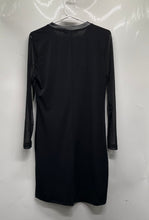 Load image into Gallery viewer, Absolutely Famous Womens Black Long Sleeve Shift Dress Size M With Tag
