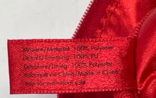Load image into Gallery viewer, Giorgio Armani Beauty Womens Red Zipper Dome Wristlet Makeup Cosmetic Bag
