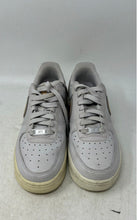 Load image into Gallery viewer, Nike Womens Air Force 1 Low AR0642-001 White &amp; Gold Sneaker Shoes Size 7.5
