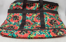 Load image into Gallery viewer, LeSportsac Womens Multicolor Floral Double Handle Weekender Tote Purse
