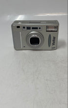 Load image into Gallery viewer, Vivitar PZ2800 Silver Tone Power Zoom 35mm Point &amp; Shoot Film Camera Not Tested
