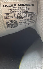 Load image into Gallery viewer, Under Armour Unisex 3Z5 NM White Gray Gold Lace-Up Sneakers Shoes Size M10 W11.5
