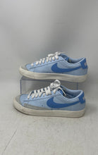 Load image into Gallery viewer, Nike Mens Blazer Low '77 Vintage FD0281-400 Blue Gray Sneaker Shoes Size 6
