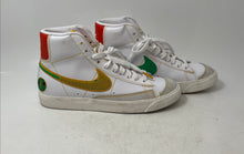 Load image into Gallery viewer, Nike Boys Blazer Mid 77 Vintage White Leather Lace-Up Sneakers Shoes Size 6Y
