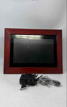 Load image into Gallery viewer, Omnitech Brown Black 11" Traditional Automatic Slideshow Digital Photo Frame
