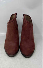 Load image into Gallery viewer, Lucky Brand Womens Salza Brown Leather Block Heel Ankle Bootie Size 9.5M
