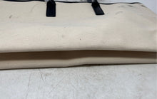 Load image into Gallery viewer, Michael Kors Womens Beige Black Double Handle Top Opening Medium Tote Bag
