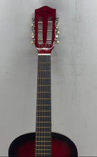 Load image into Gallery viewer, Ashthorpe Model B21 Dark Red Small Size Acoustic Guitar With Gig Bag
