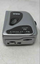 Load image into Gallery viewer, RCA Gray Silver-Tone Portable FM Cassette Player Not Tested
