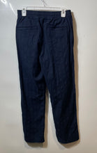 Load image into Gallery viewer, Abercrombie &amp; Fitch Womens Blue Elastic Waist Loose Fit Ankle Pants Size XS
