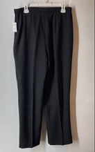 Load image into Gallery viewer, Danny &amp; Nicole Womens Black Flat Front Straight Leg Dress Pants Size 12 With Tag
