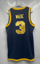 Load image into Gallery viewer, Nike Mens Blue Marquette Golden Eagles Dwyane Wade #3 NBA Jersey Size Medium
