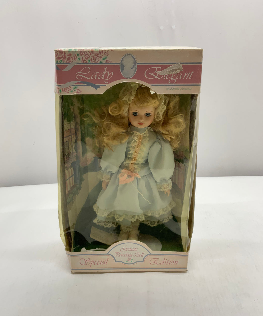 Adorable Memories Lady Elegant Special Edition Blonde Porcelain Fashion Doll