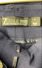 Load image into Gallery viewer, Seventh Avenue New York &amp; Company Womens Navy Straight Leg Dress Pants Size 6
